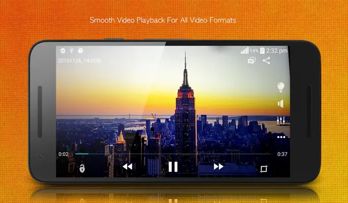 Video Player android App screenshot 0